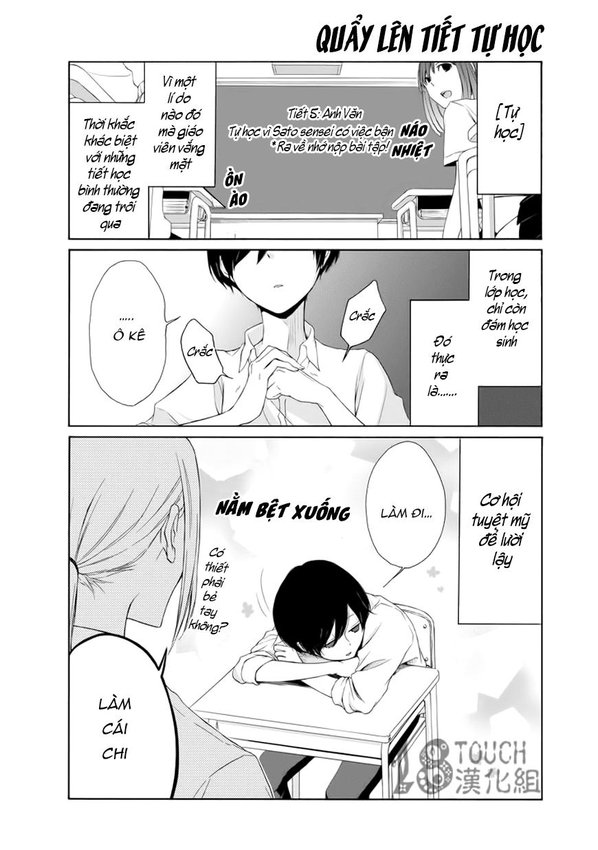 Tanaka-Kun Wa Itsumo Kedaruge: Chapter 28