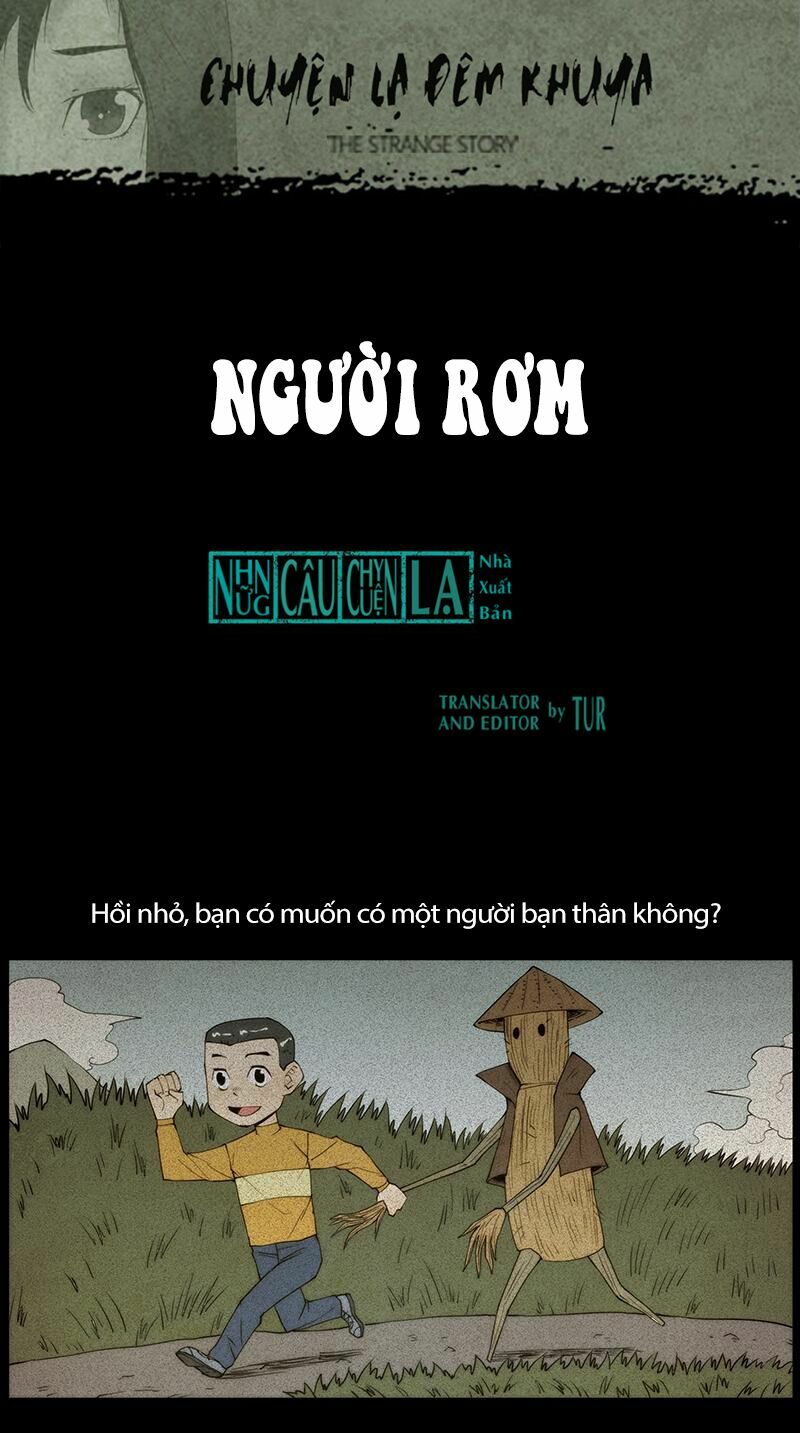 Kinh Dị Đêm Khuya: Chapter 28: - Người Rơm