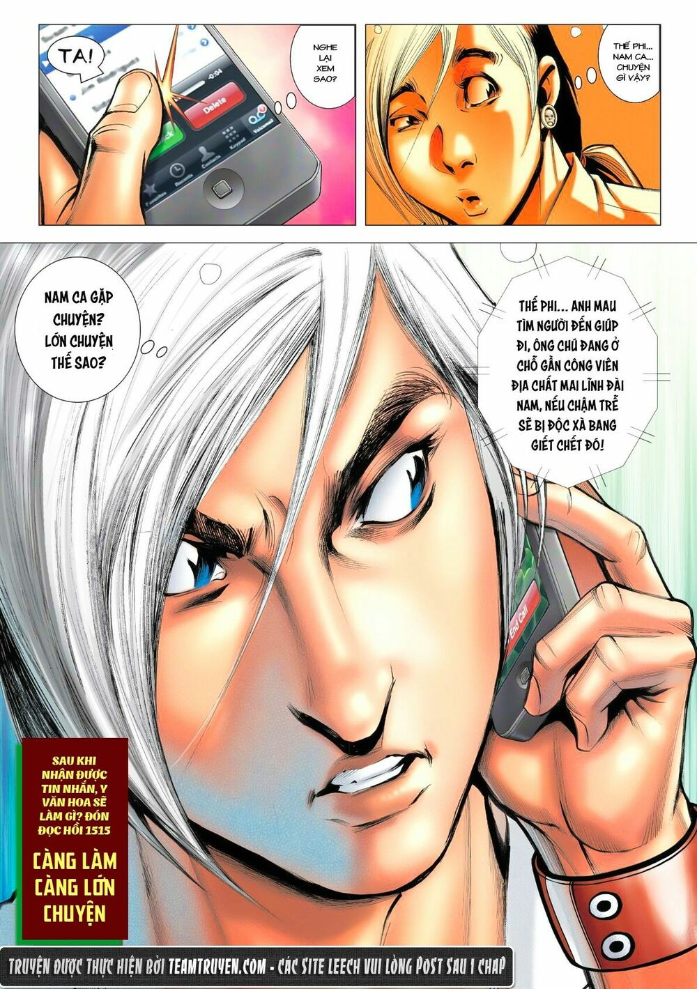 Người Trong Giang Hồ: Chapter 1514: Mau cứu Nam Ca