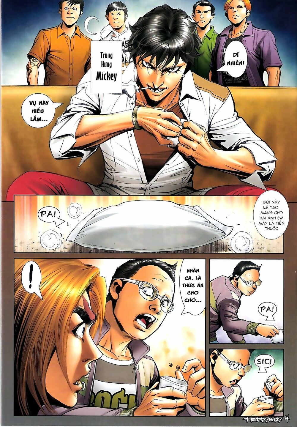 Người Trong Giang Hồ: Chapter 1345: Con trai Chó Xám