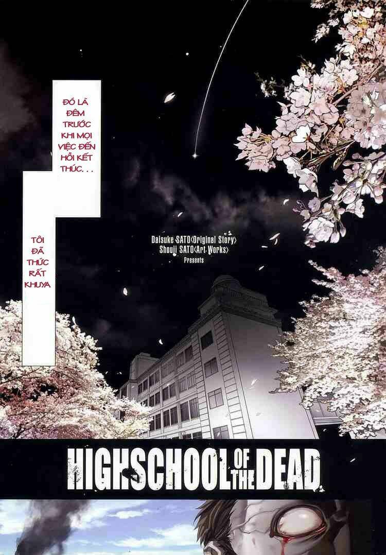 High School Of The Dead: Chapter 1