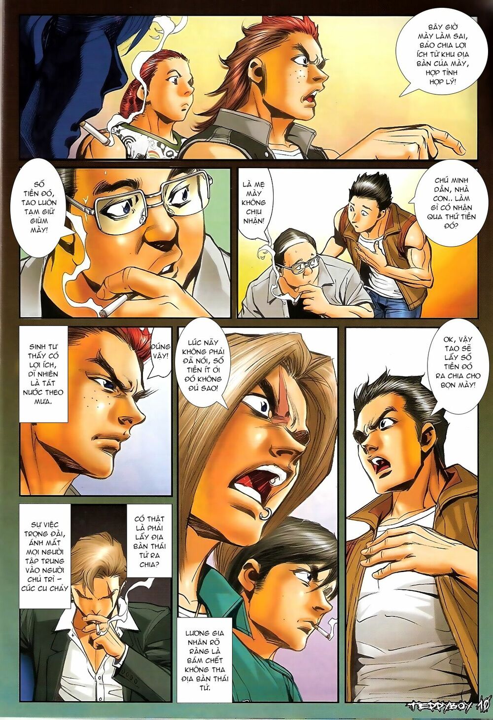Người Trong Giang Hồ: Chapter 1322: Nói hung hăng