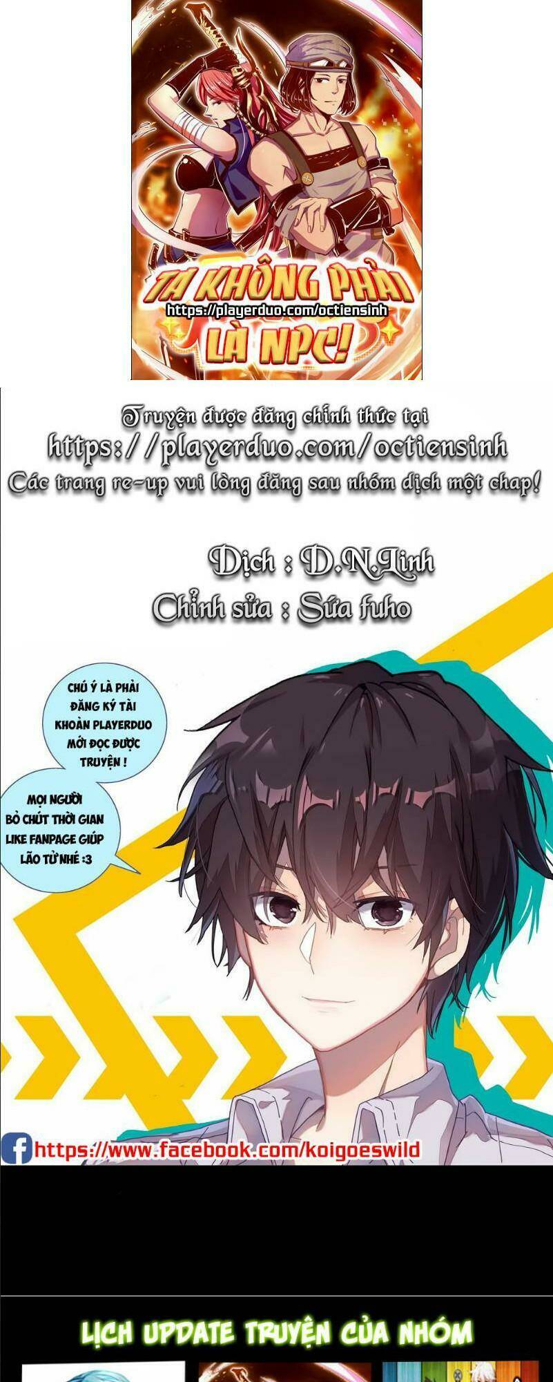 Ta Không Phải Là Npc: Chapter 10