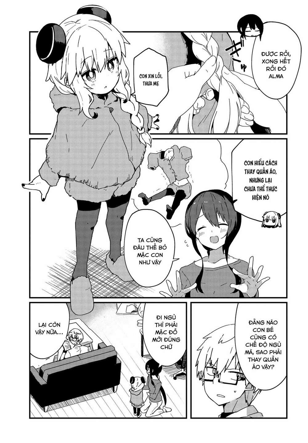 Alma-Chan Wa Kazoku Ni Naritai: Chapter 3