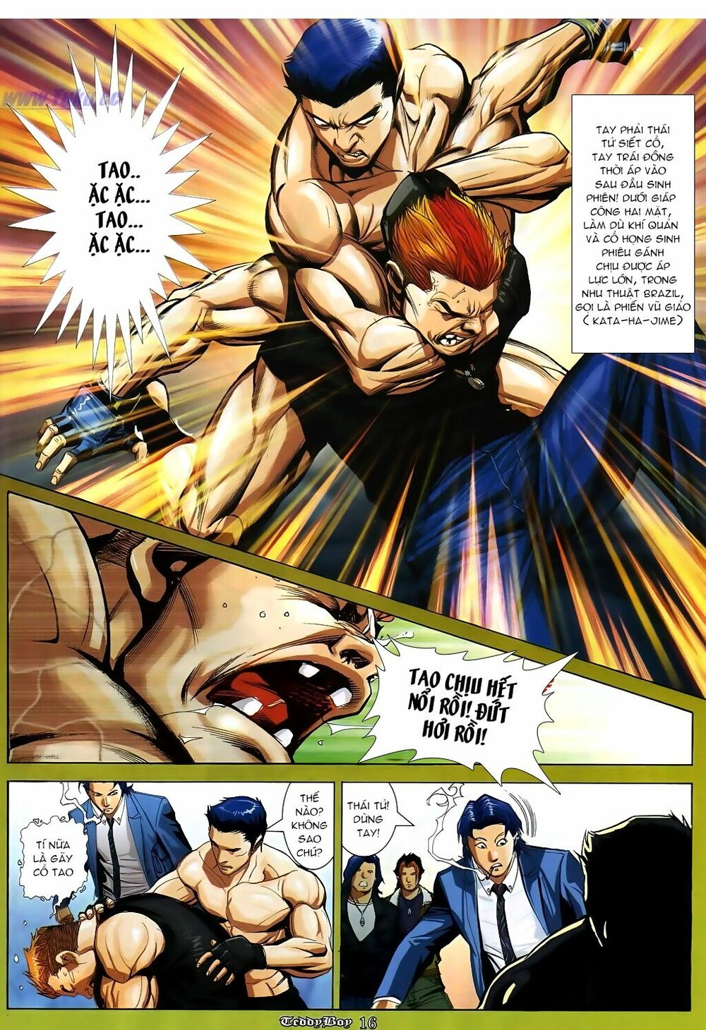 Người Trong Giang Hồ: Chapter 863: Nhu Thuật Brazil