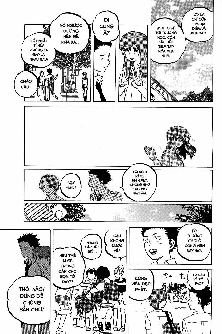 Koe No Katachi: Chapter 34