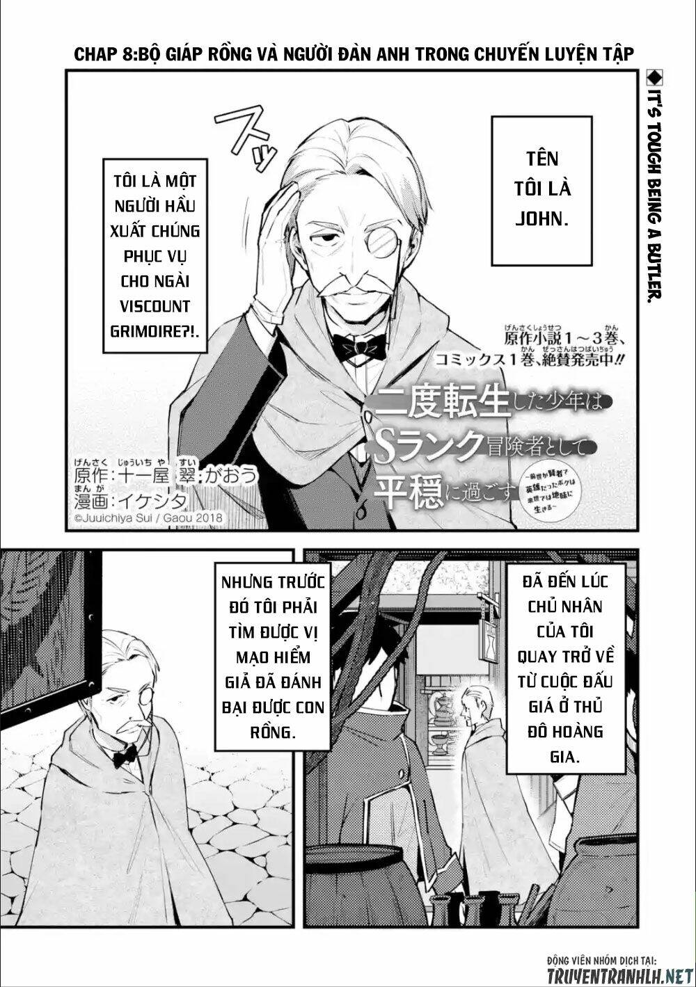 Nido Tensei Shita Shounen Wa S Rank Boukensha Toshite Heion Ni Sugosu-Zense Ga Kenja De Eiyuu Datta: Chapter 8