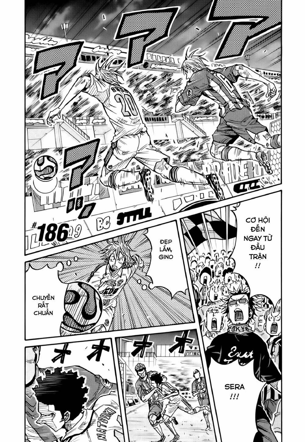 Giant Killing: Chapter 186