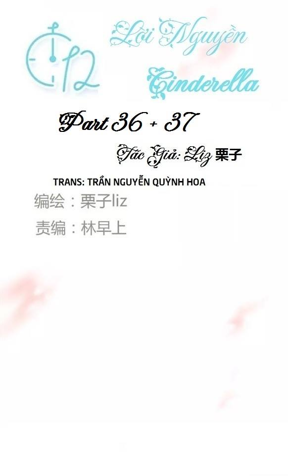 Lời Nguyền Cinderella: Chapter 36