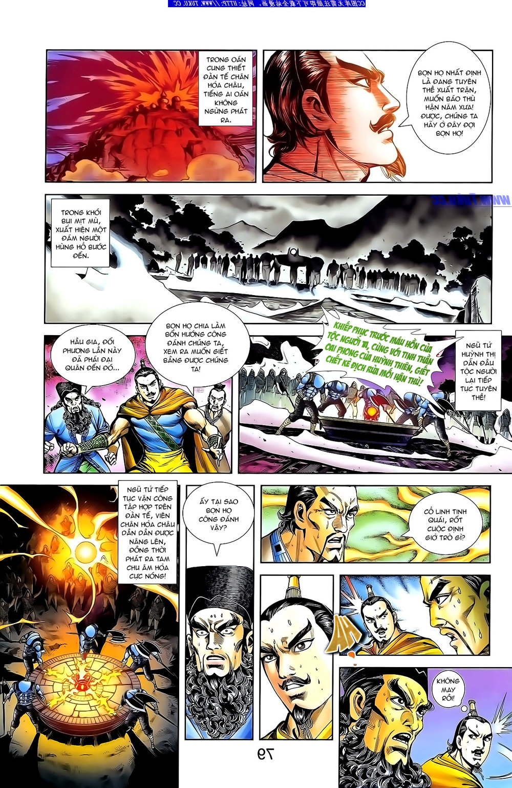 Thiên Tử Truyền Kỳ 1: Chapter 135