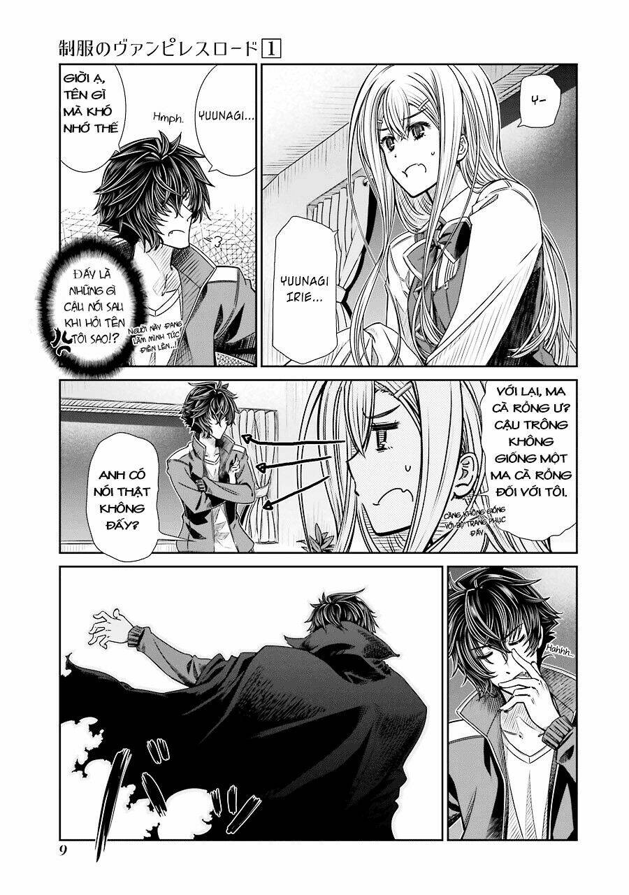 Seifuku No Vampiress Lord: Chapter 1