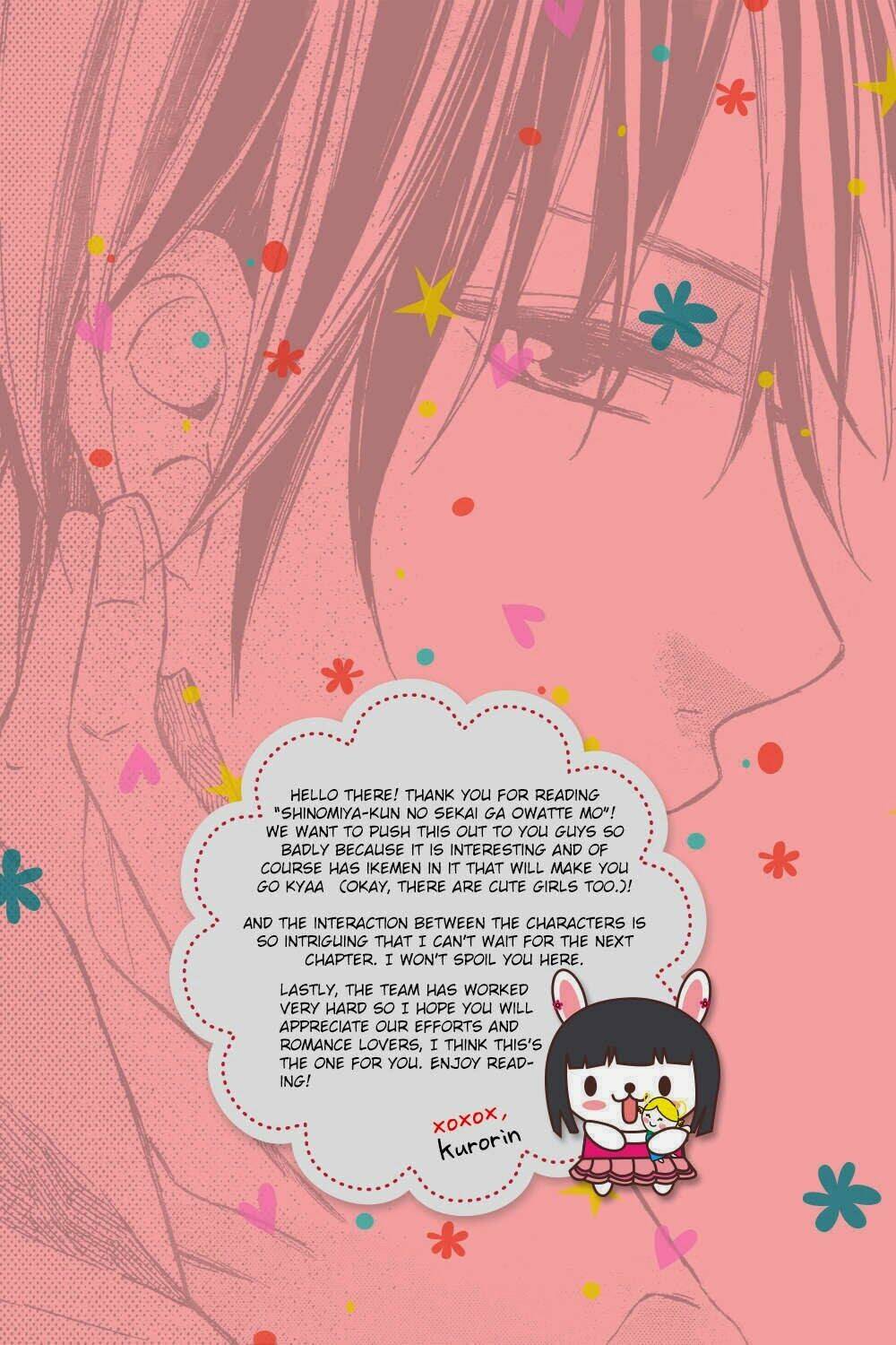 Shinomiya-Kun No Sekai Ga Owatte Mo: Chapter 1