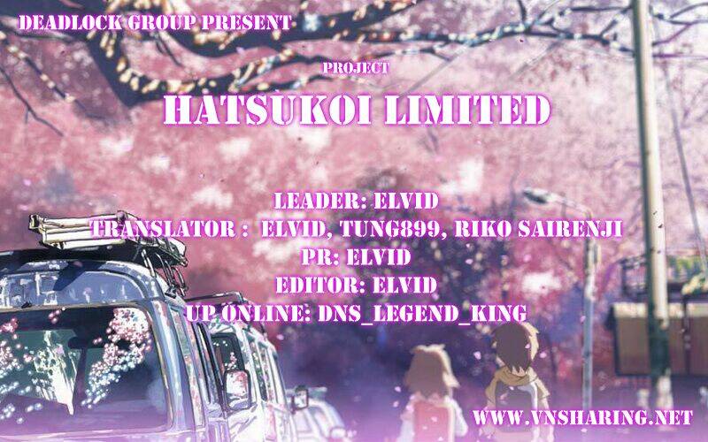 Hatsukoi Limited: Chapter 6