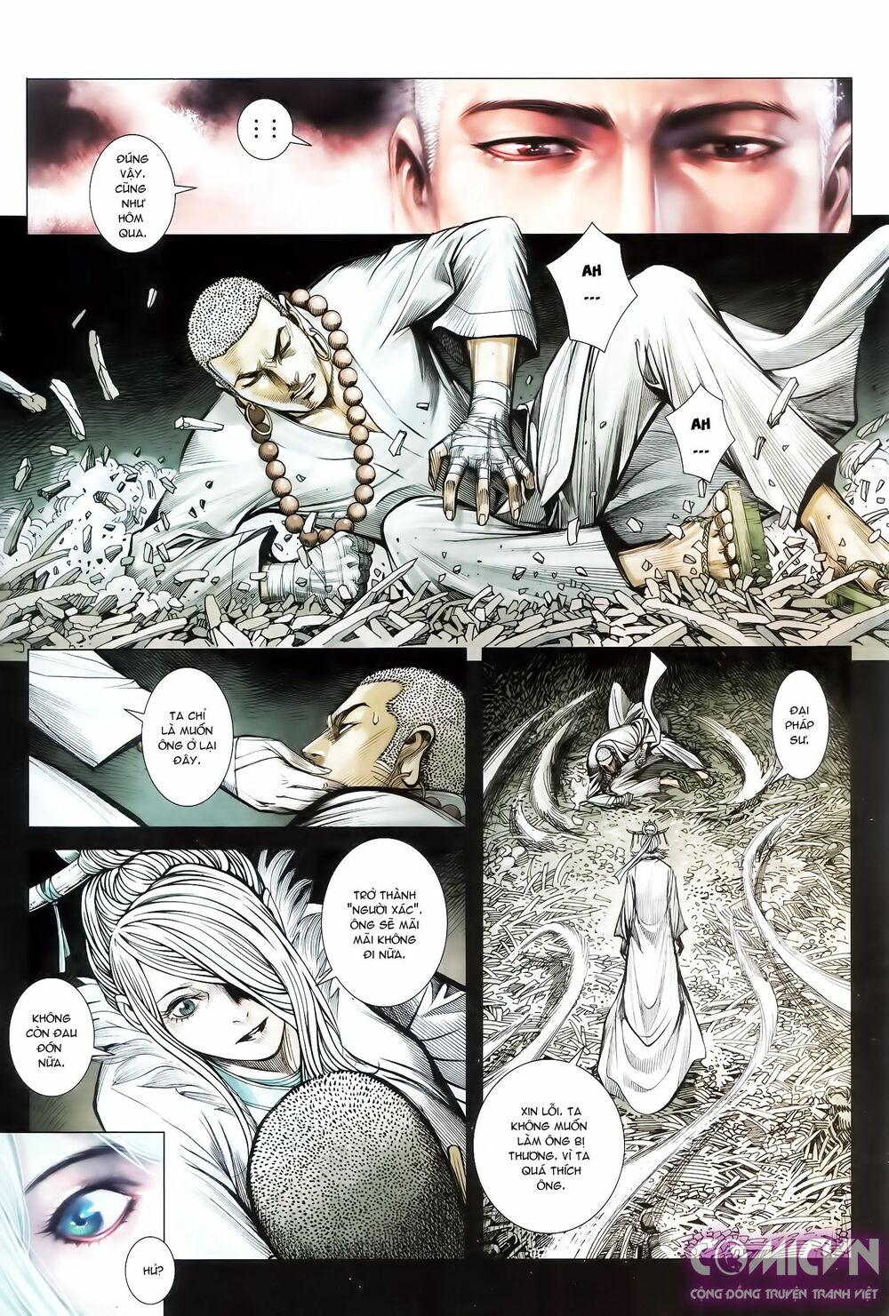 Tây Du: Chapter 117: Hoàng Tuyền Địa Hạ - Bạch Cốt Thành Tai