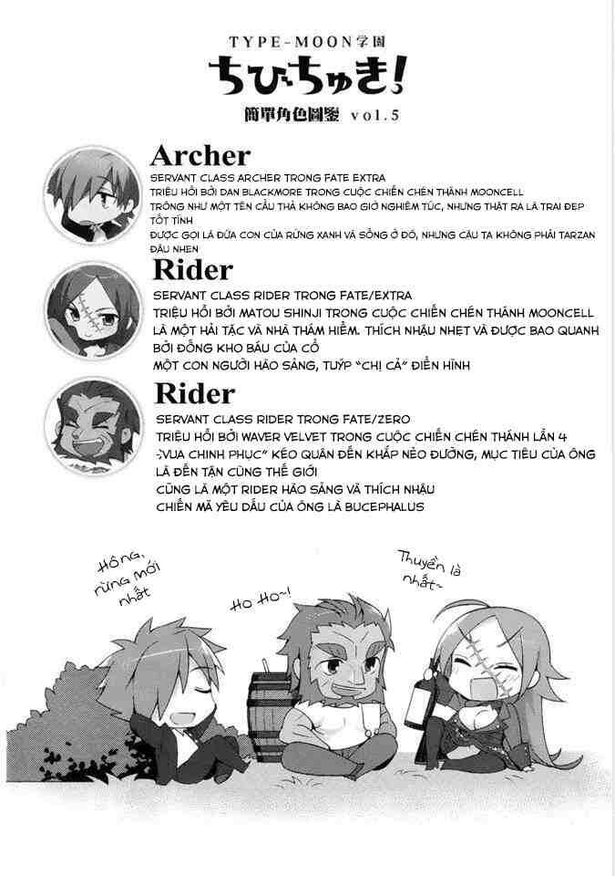Type-Moon Gakuen - Chibi Chuki!: Chapter 4