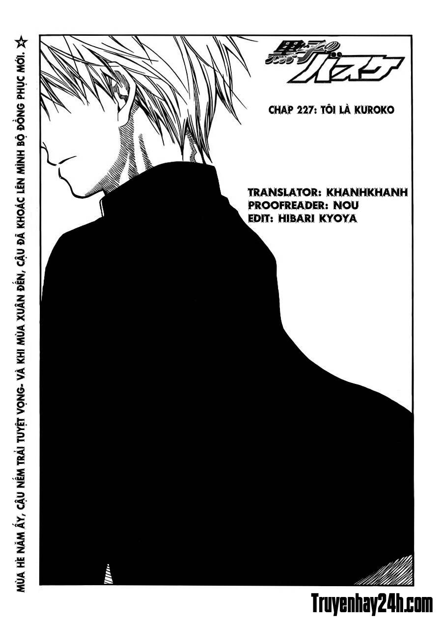 Vua Bóng Rổ Kuroko: Chapter 227