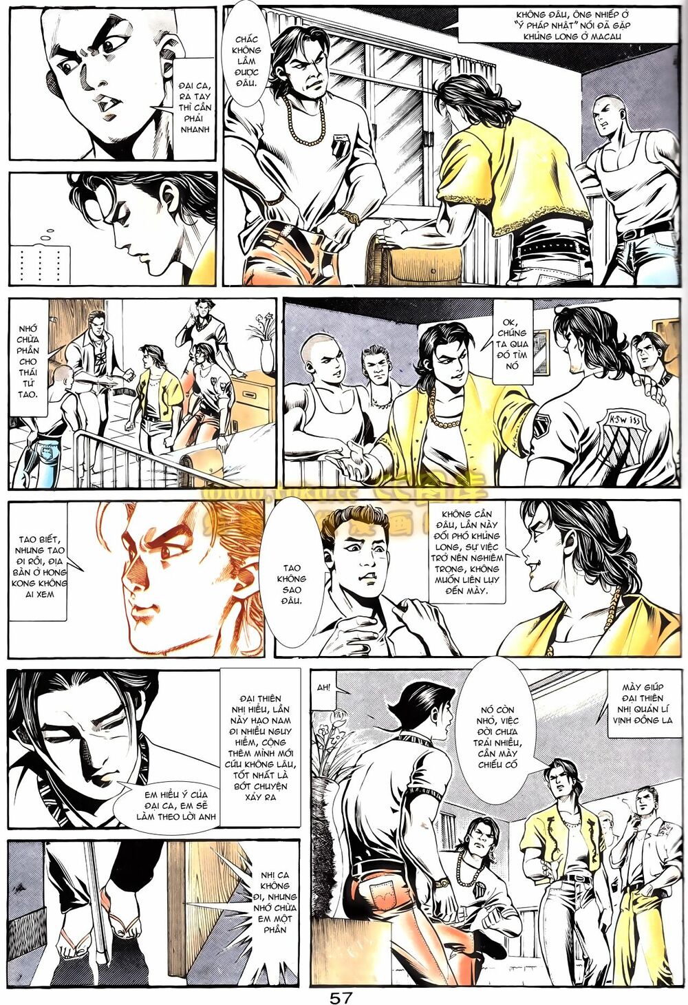 Người Trong Giang Hồ: Chapter 164: Hạo Nam chiến Quạ Đen