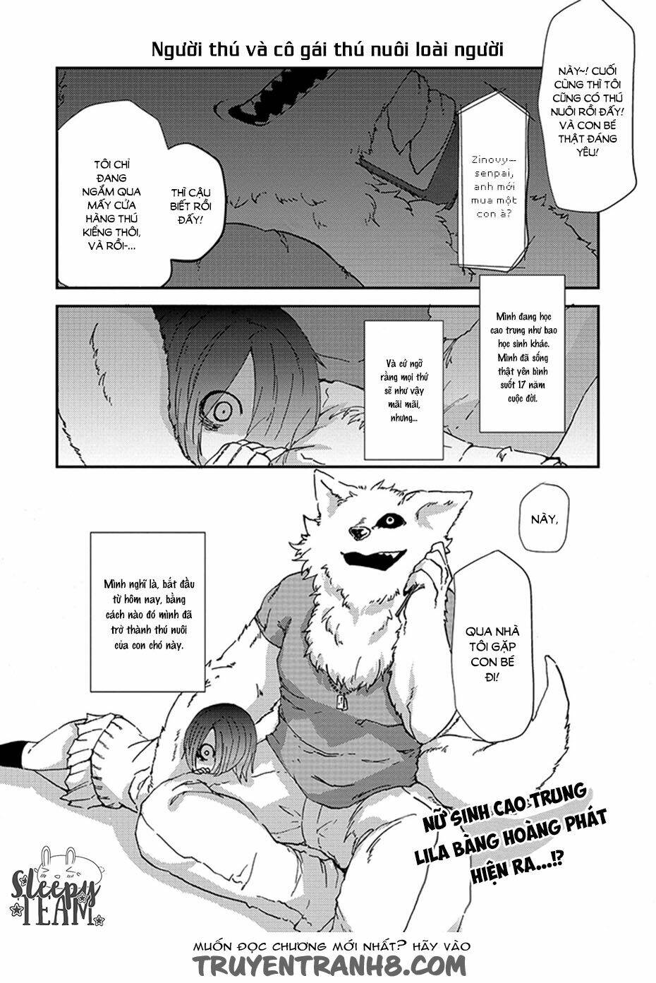 Kainushi Juujin To Pet Joshikousei: Chapter 1