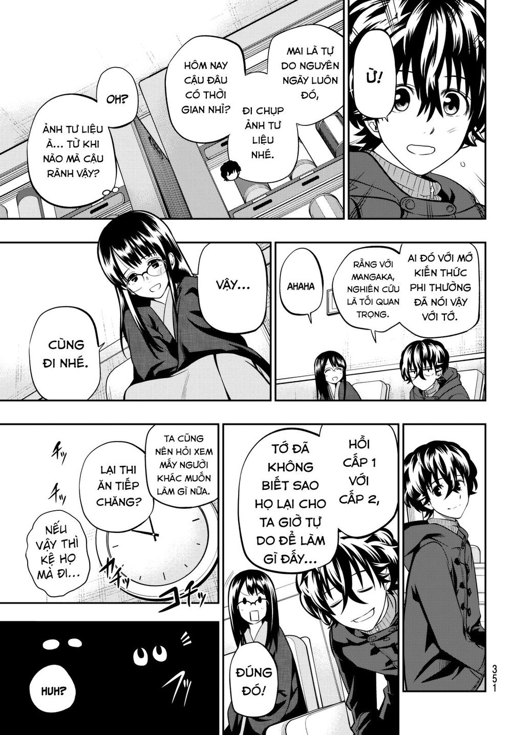 Hoshino, Me O Tsubutte: Chapter 61