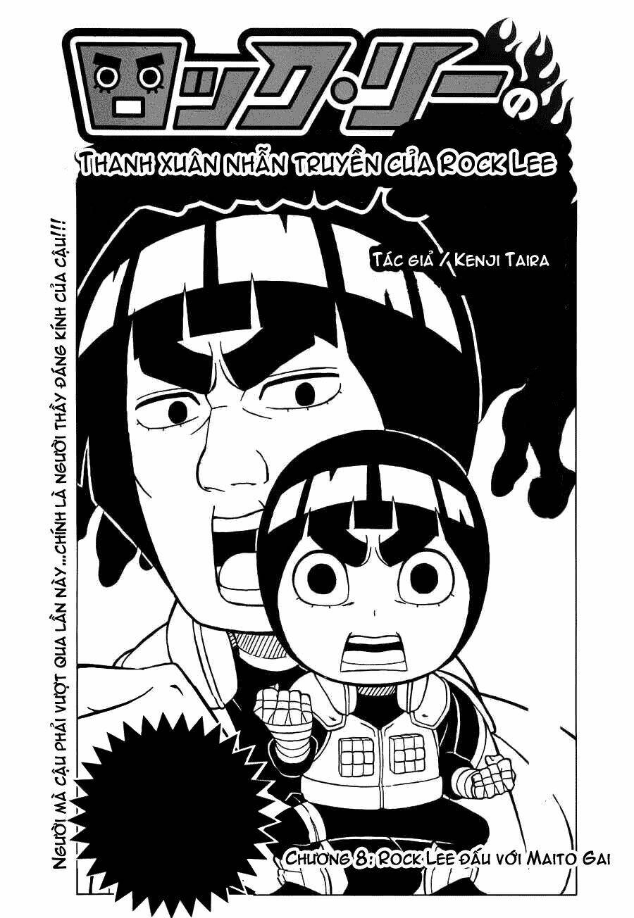 Cửu Vĩ Hồ Ly Ngoại Truyện Rock Lee: Chapter 8