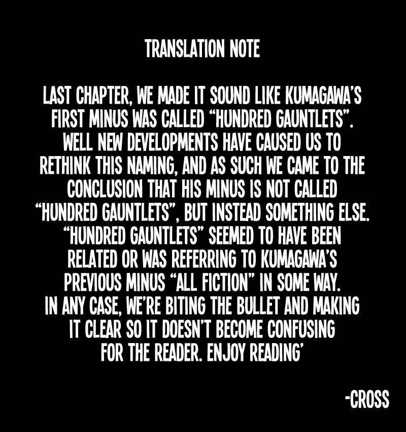 Medaka Box: Chapter 89