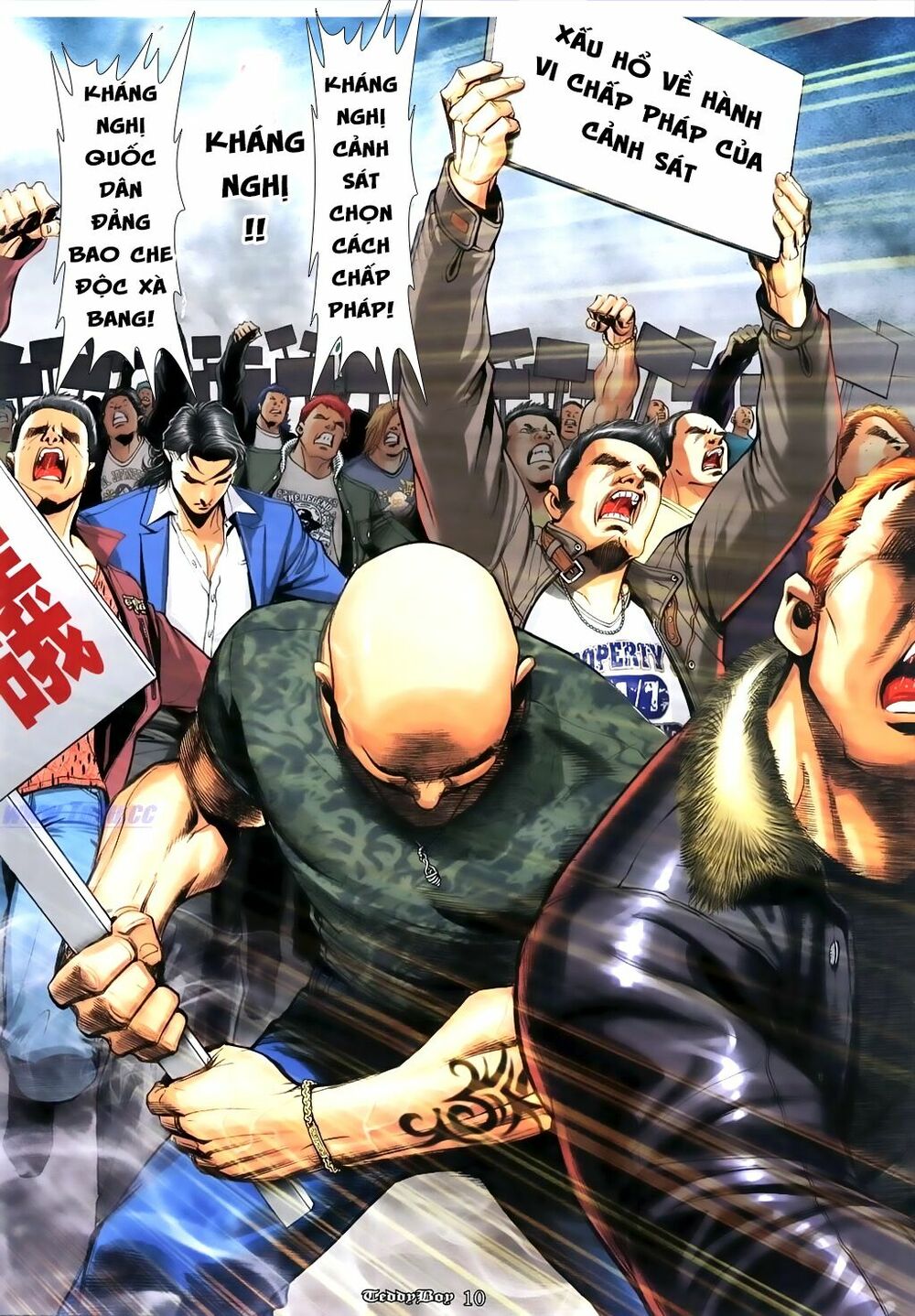 Người Trong Giang Hồ: Chapter 1061: Hỏa đấu Độc Xà Bang