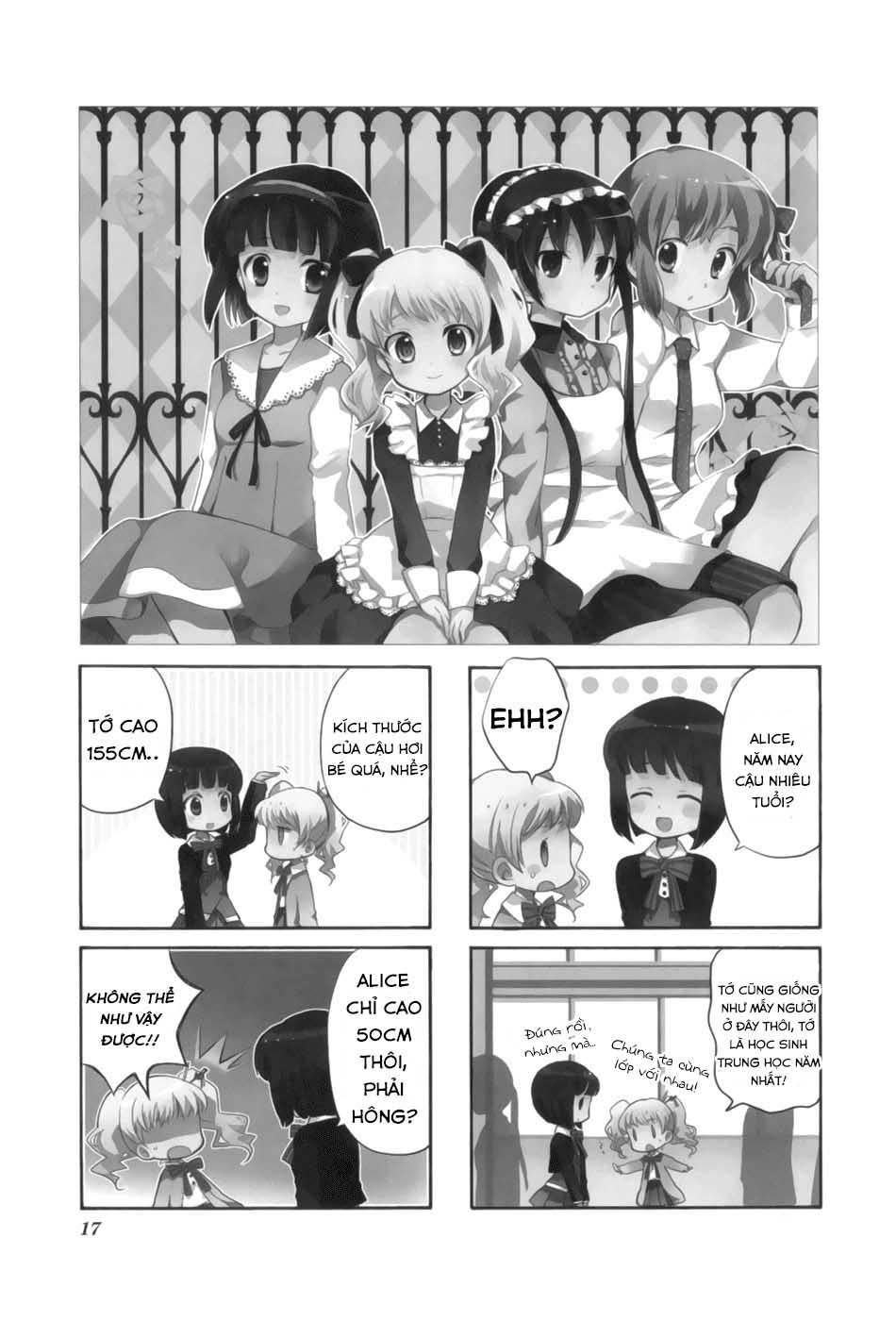 Kiniro Mosaic: Chapter 1