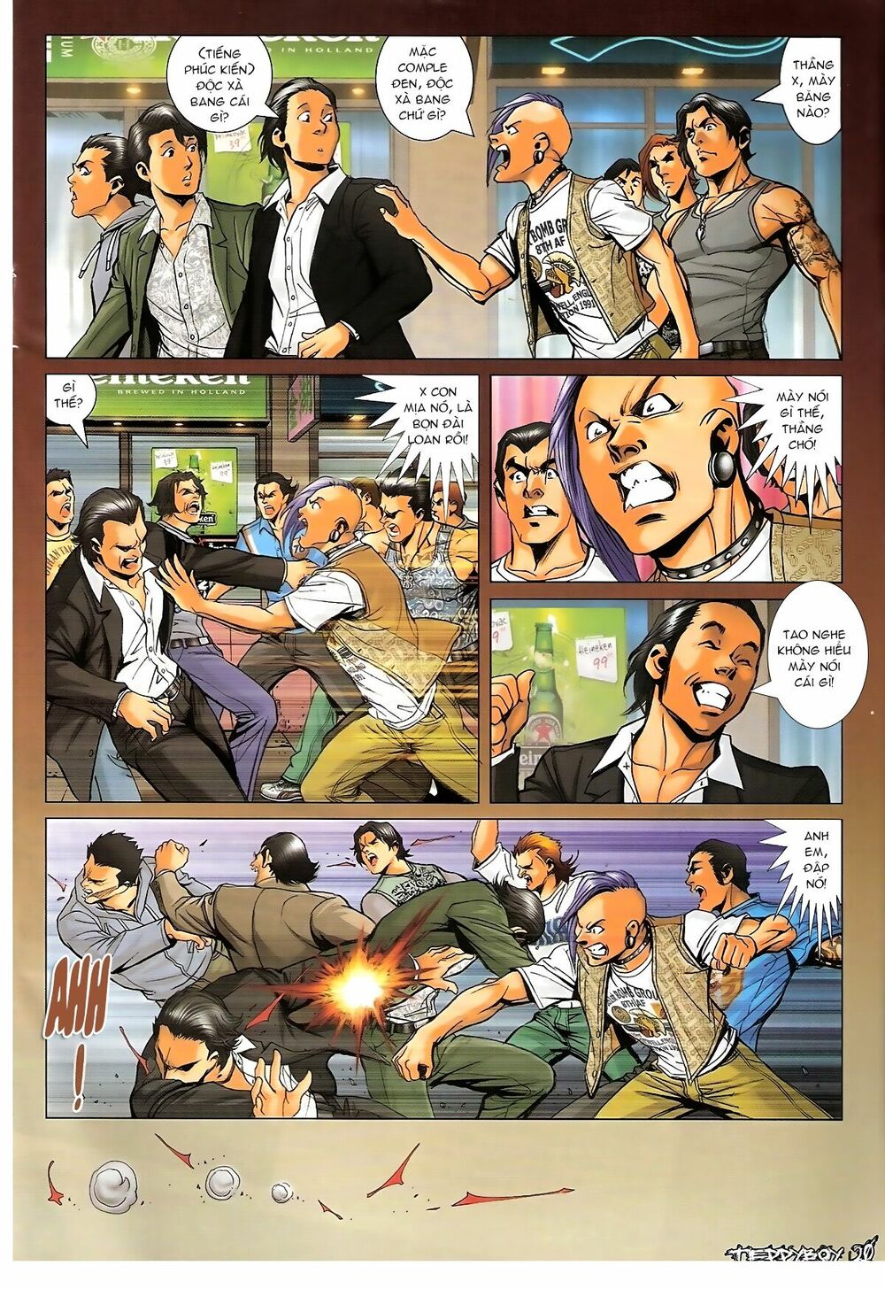 Người Trong Giang Hồ: Chapter 1318: Một mình gánh chịu