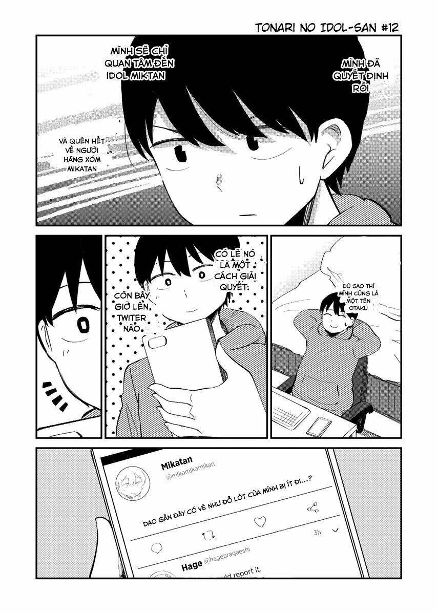 His Favorite Idol Moves In Next Door: Chapter 12