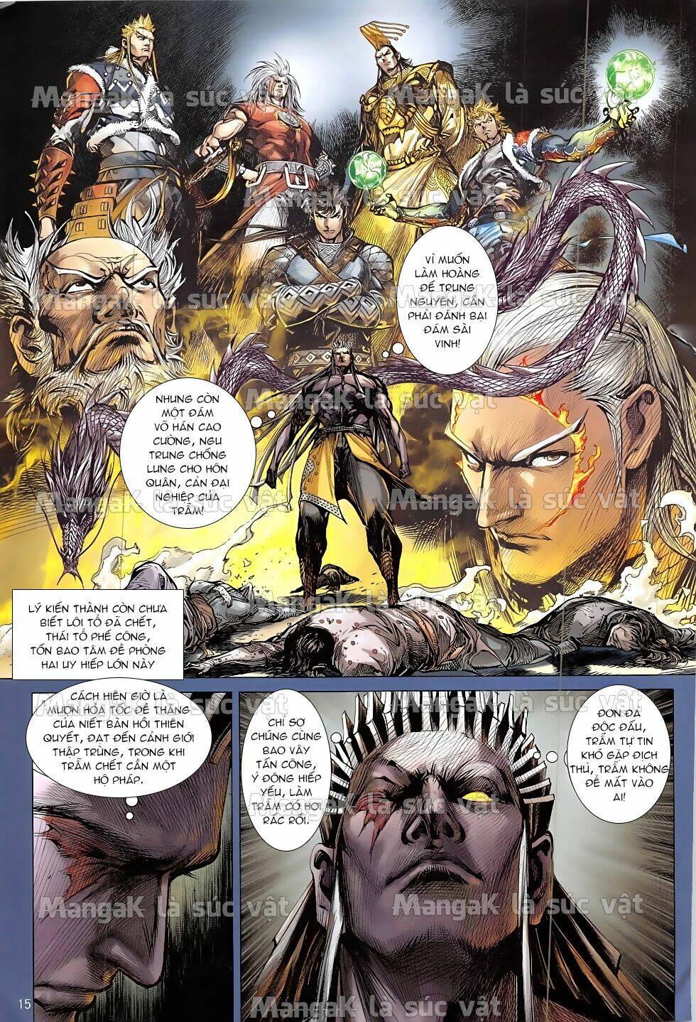 Thiết Tướng Tung Hoành: Chapter 215