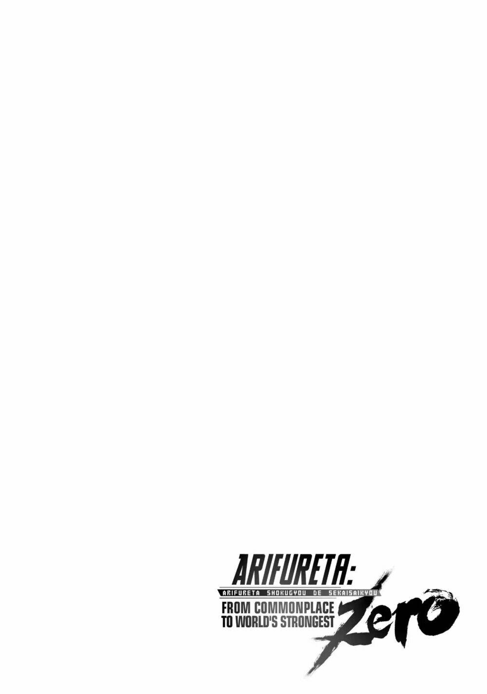 Arifureta Shokugyou De Sekai Saikyou Zero: Chapter 3