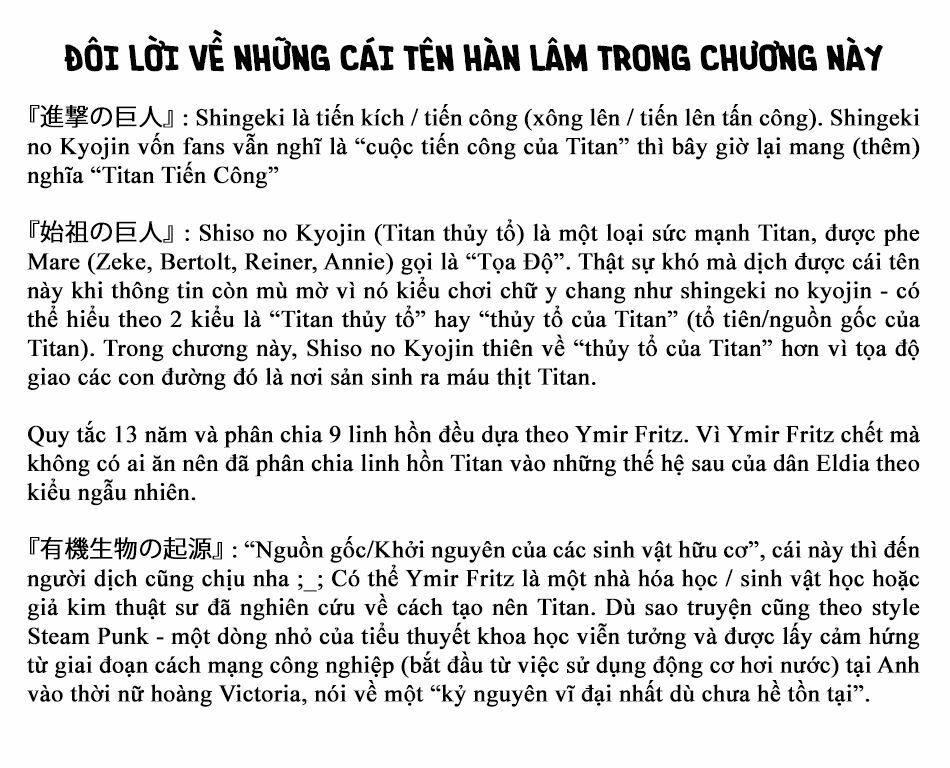 Đại Chiến Người Khổng Lồ: Chapter 88.5