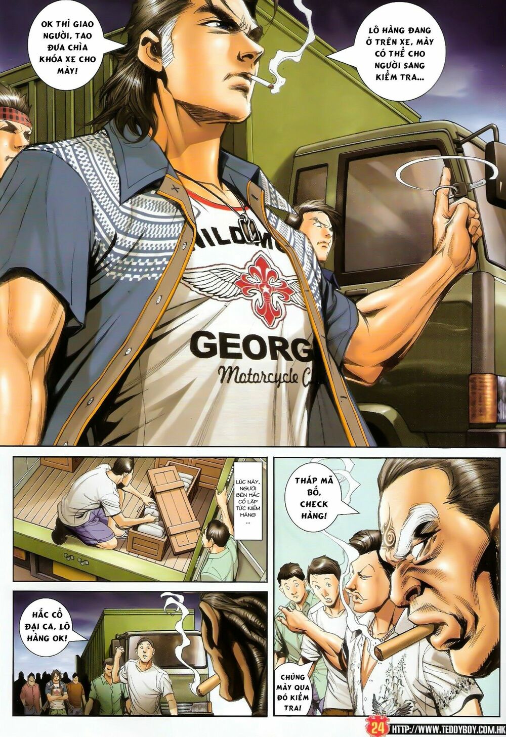 Người Trong Giang Hồ: Chapter 1428: Mãnh Thái vs Hắc Cổ