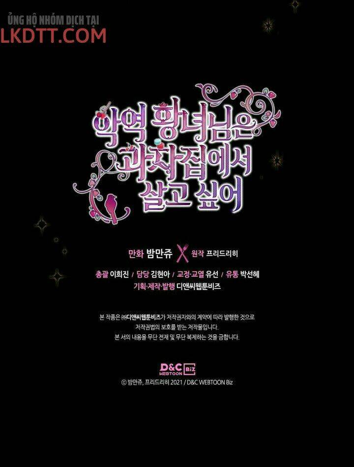 Công Chúa Phản Diện Muốn Ở Trong Ngôi Nhà Bánh Quy: Chapter 35