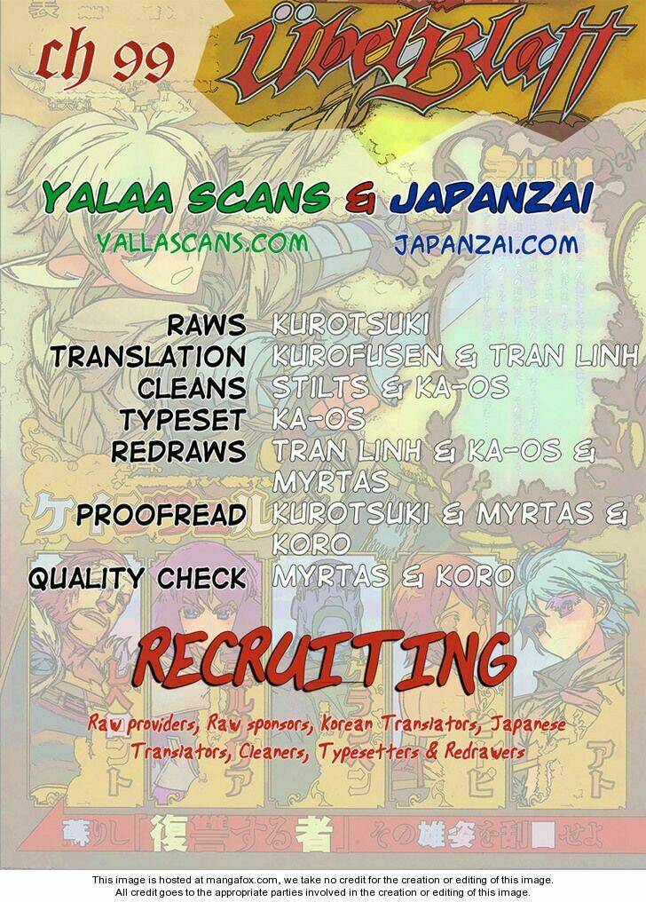 Ubel Blatt: Chapter 101