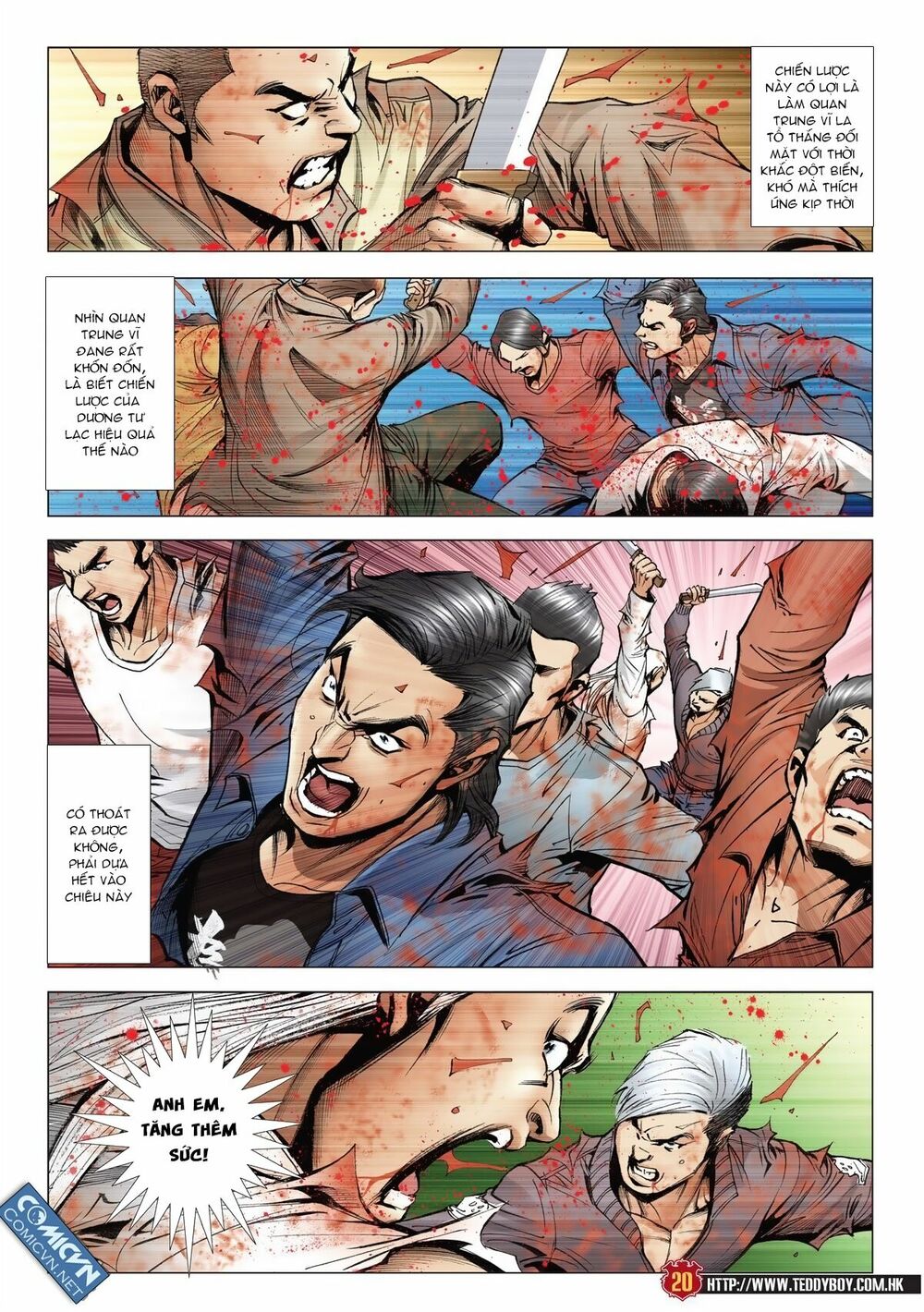 Người Trong Giang Hồ: Chapter 1986: Chạy
