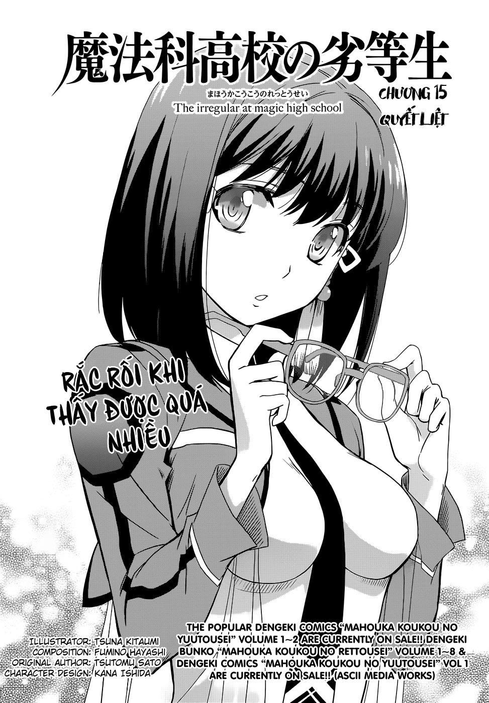 Mahouka Koukou No Rettousei - Nyuugaku Hen: Chapter 15