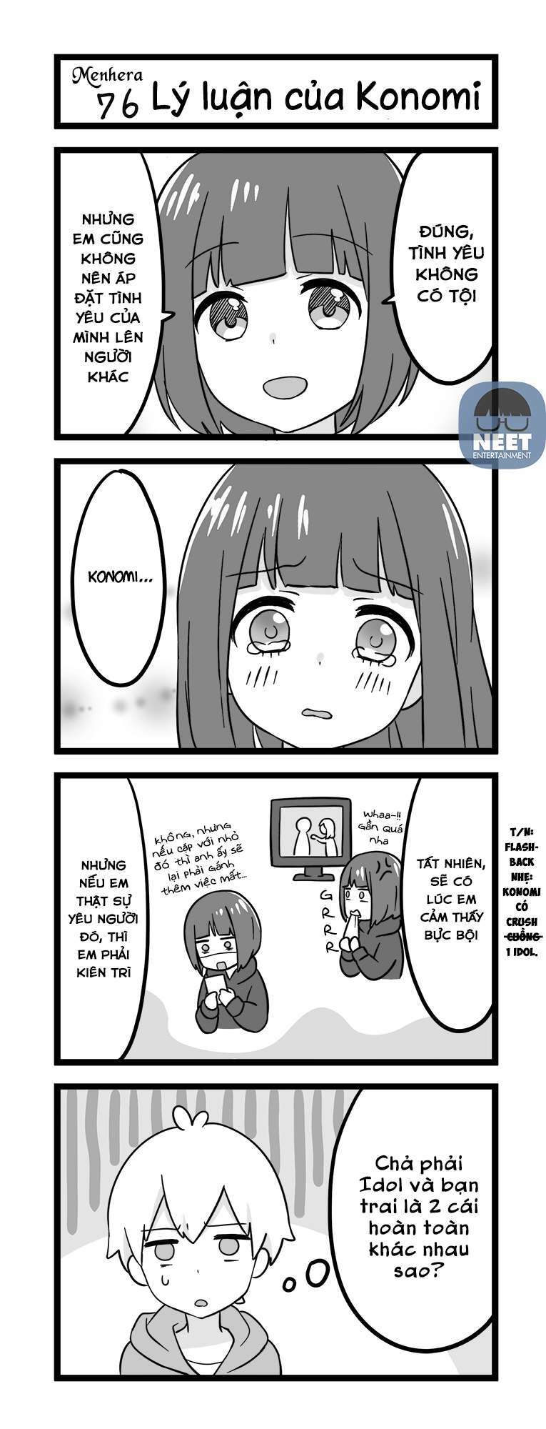 Menhera Shoujo Kurumi-Chan: Chapter 76