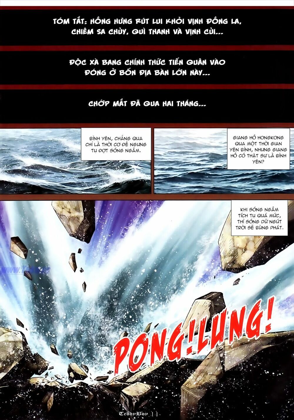 Người Trong Giang Hồ: Chapter 1061: Hỏa đấu Độc Xà Bang