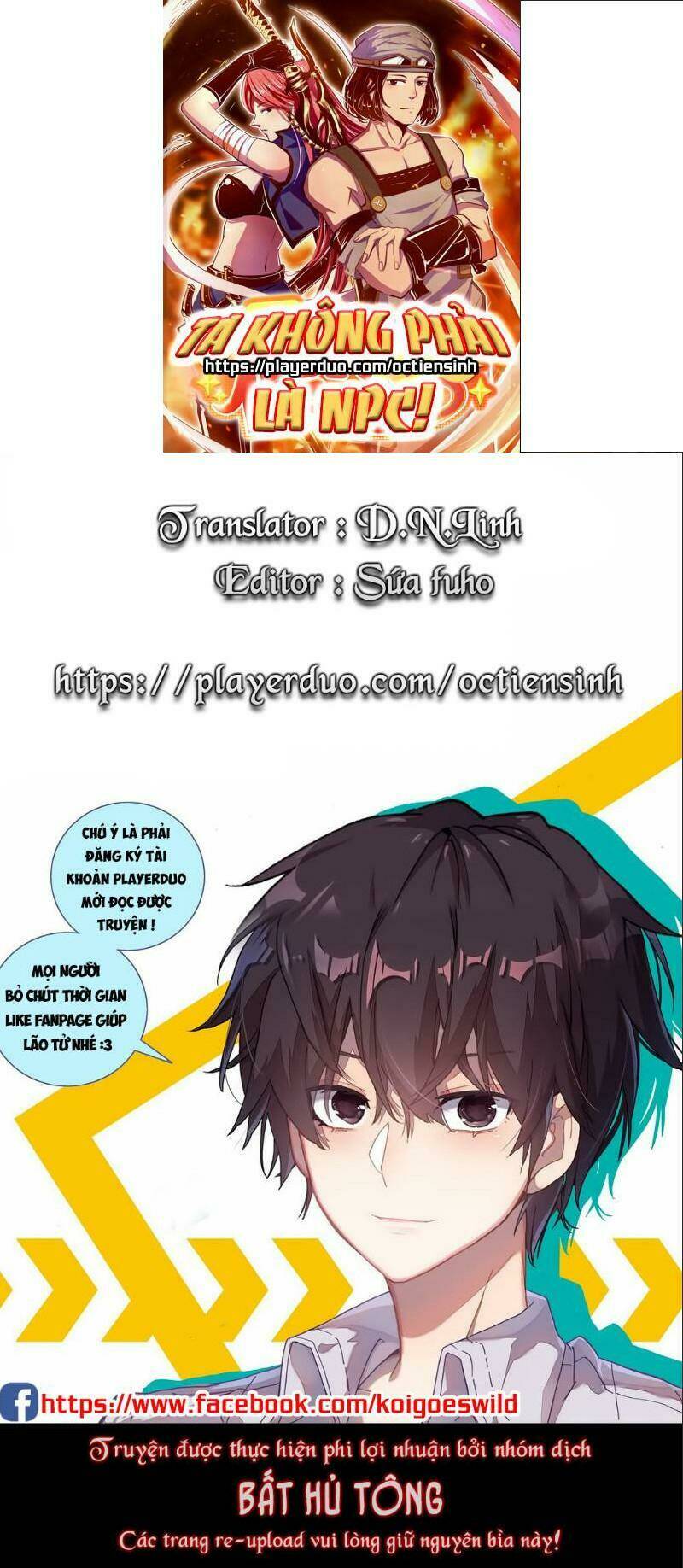 Ta Không Phải Là Npc: Chapter 7