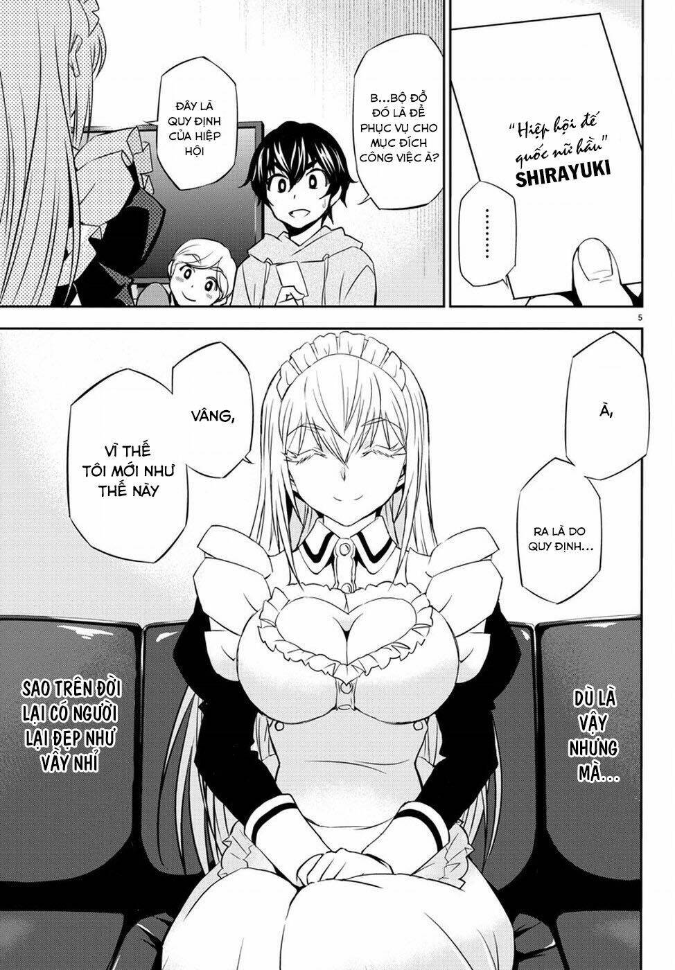 Oshikake Maid Shirayuki-San: Chapter 1
