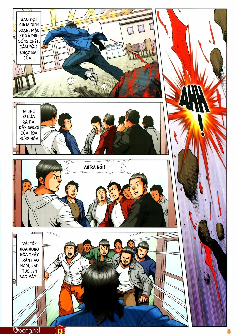 Người Trong Giang Hồ: Chapter 2306: Lực chiến Hòa Hưng Hòa 2
