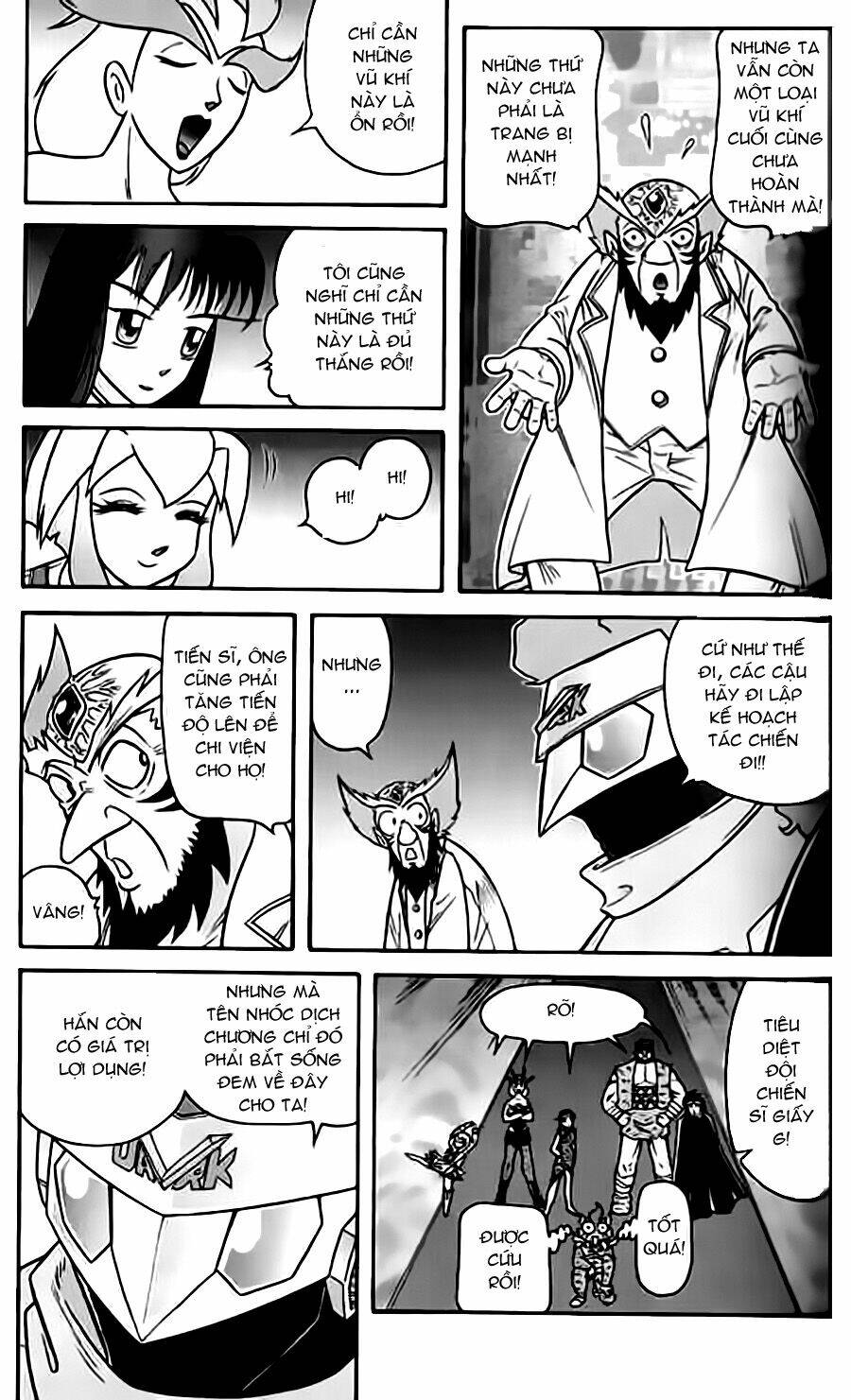 Hiệp Sĩ Giấy G: Chapter 22