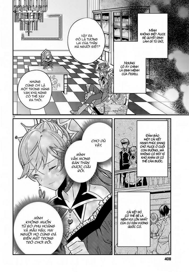 Nữ Hoàng Cơ Đỏ Ở Wonderland: Chapter 3.2