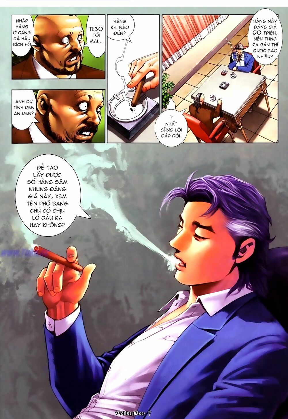 Người Trong Giang Hồ: Chapter 1081: Ép hổ nhảy tường