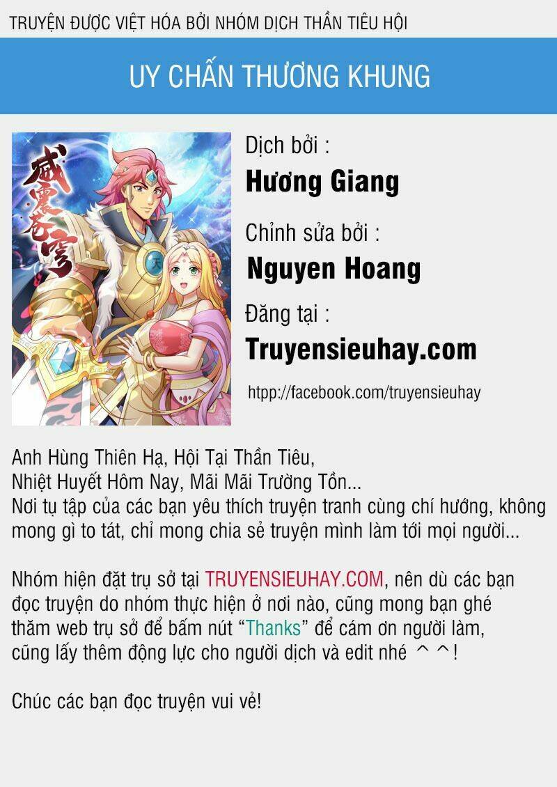 Uy Chấn Thương Khung: Chapter 1