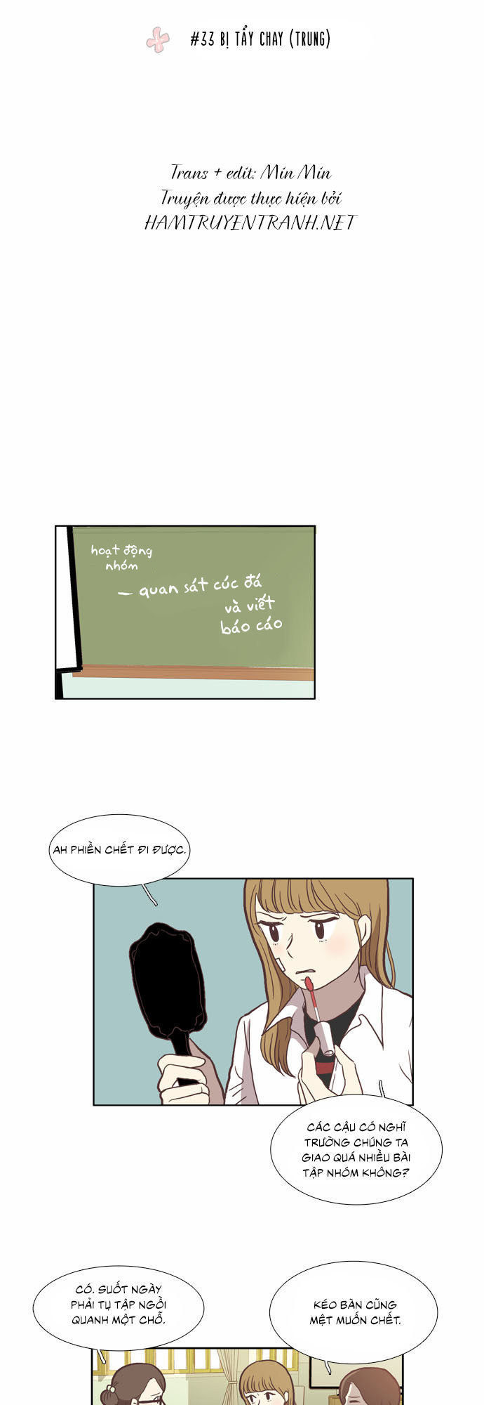 Thế Giới Con Gái: Chapter 33