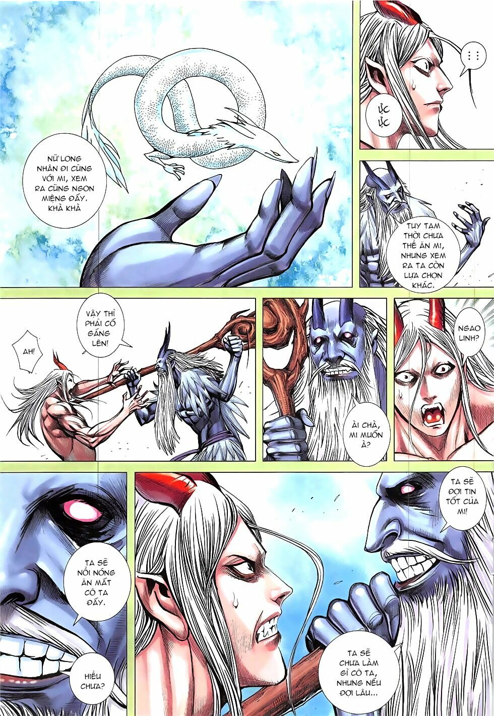 Tây Du: Chapter 49: Khổ tâm của Trì Quốc Thiên Vương