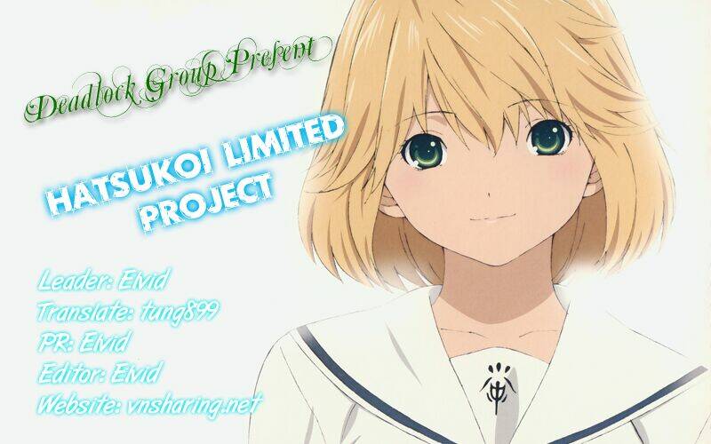 Hatsukoi Limited: Chapter 3