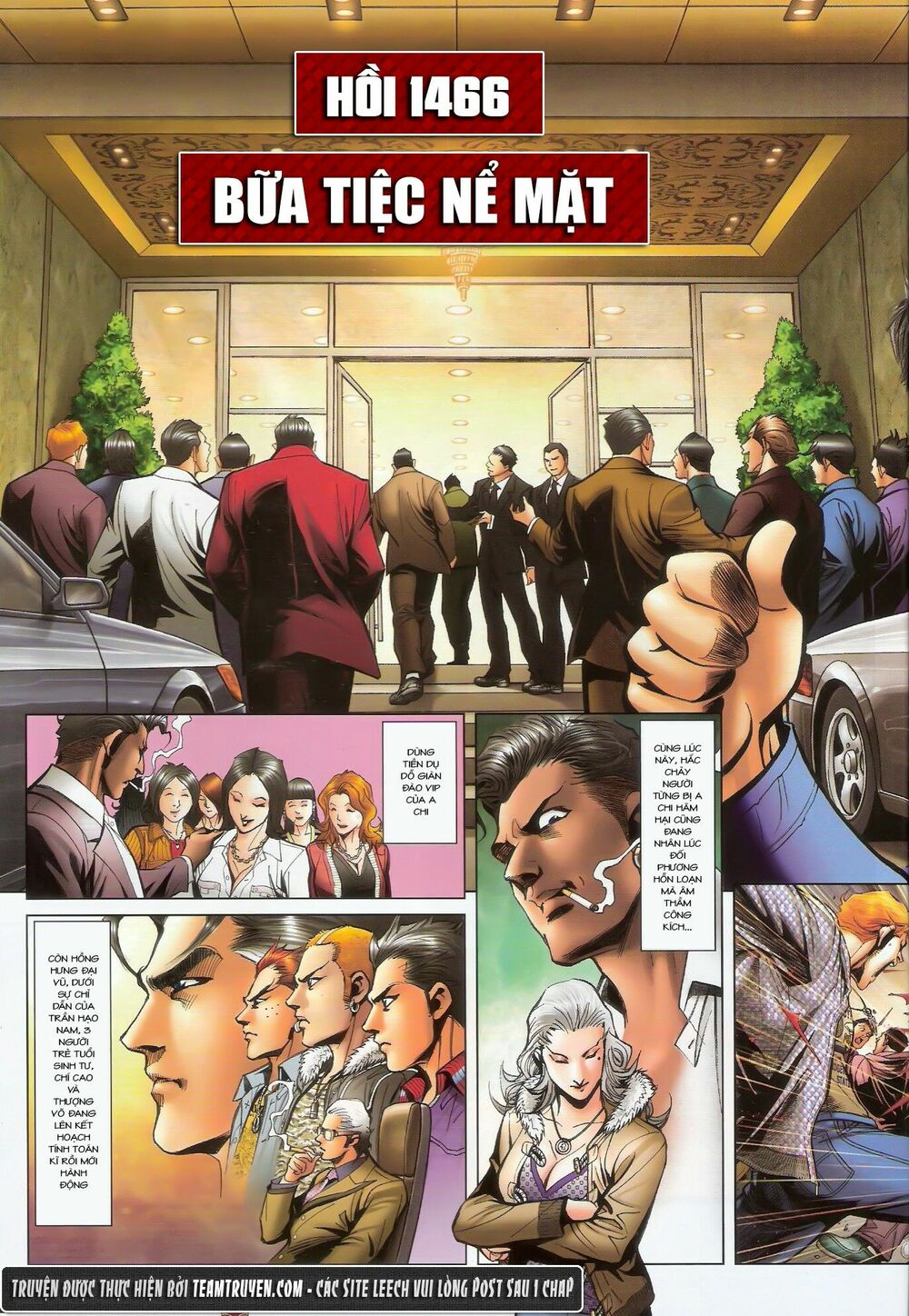 Người Trong Giang Hồ: Chapter 1466: Bữa Tiệc Nể Mặt